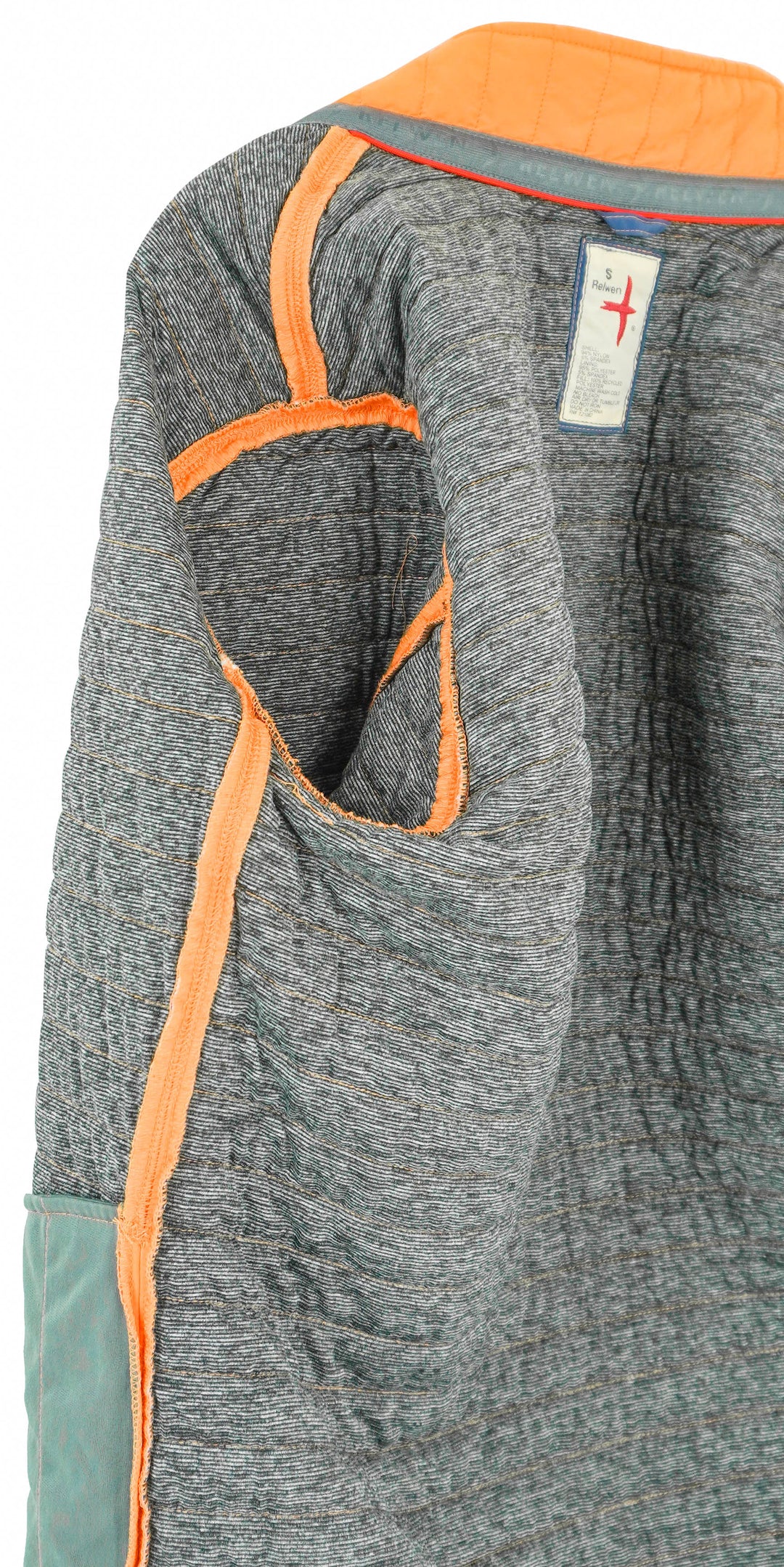 Relwin Wind Zip Jacket in Orange - Discounts on Relwin at UAL