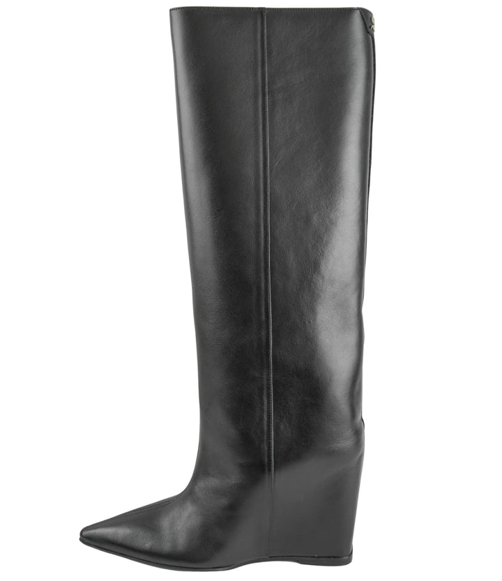 Courrèges Astro Wedge Boots in Black
