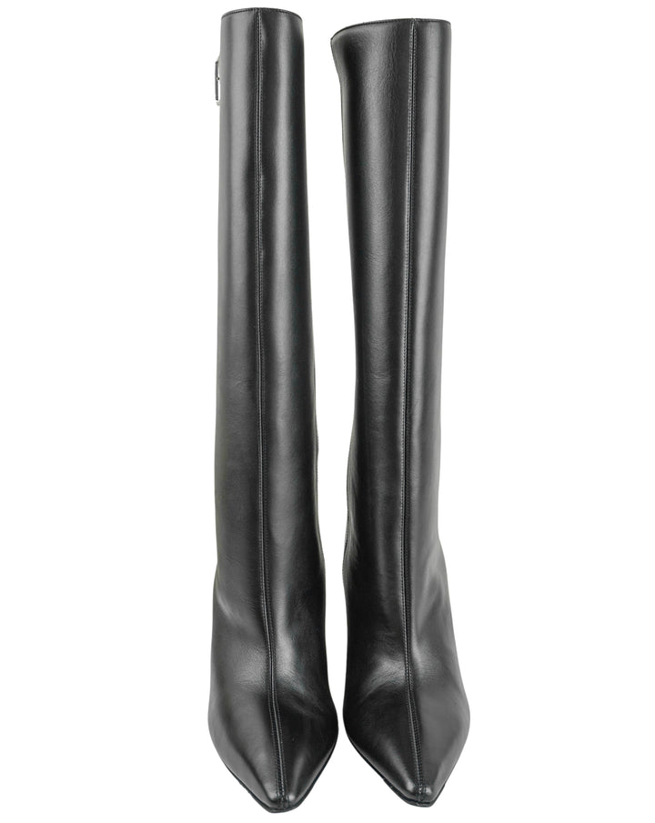 Courrèges Astro Wedge Boots in Black