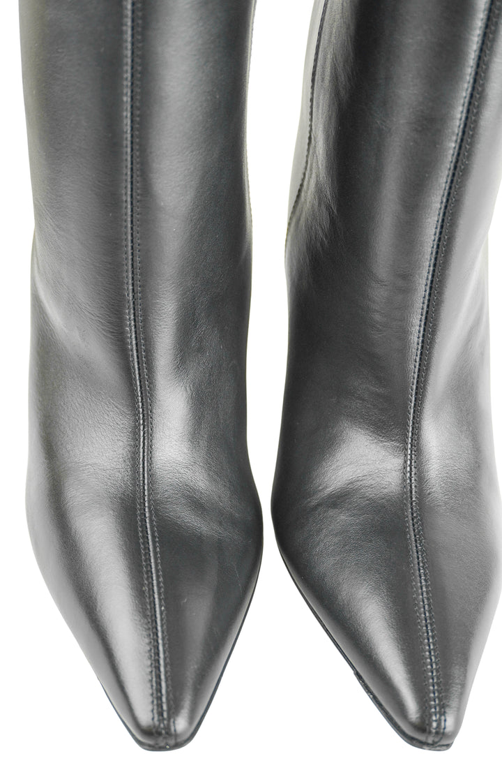 Courrèges Astro Wedge Boots in Black