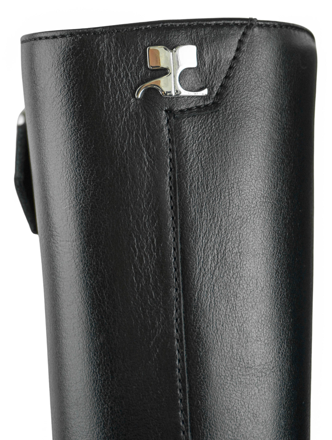 Courrèges Astro Wedge Boots in Black