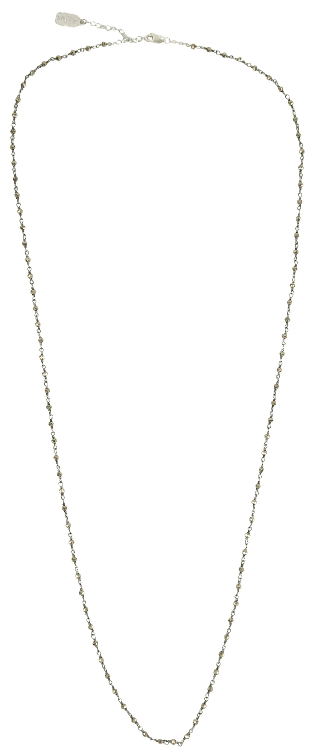 Ela Rae Diana Necklace in Pyrite and Black Rhodium - Discounts on Ela Rae at UAL