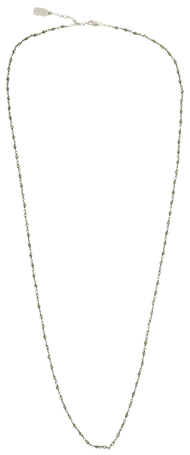 Ela Rae Diana Necklace in Pyrite and Black Rhodium - Discounts on Ela Rae at UAL