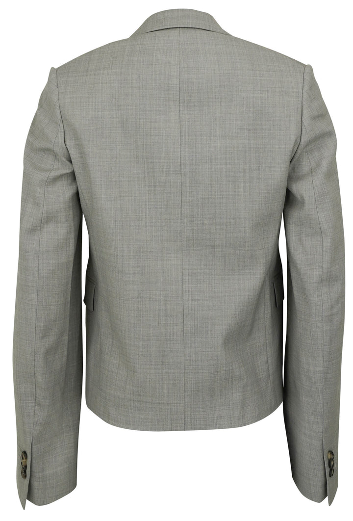 Loewe Wool Blazer in Light Grey - Discounts on Loewe at UAL