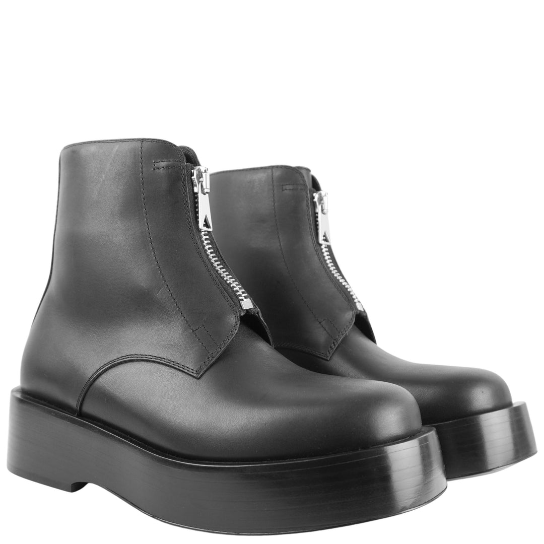 Bottega Veneta Torino Ankle Boots in Black - Discounts on Bottega Veneta at UAL