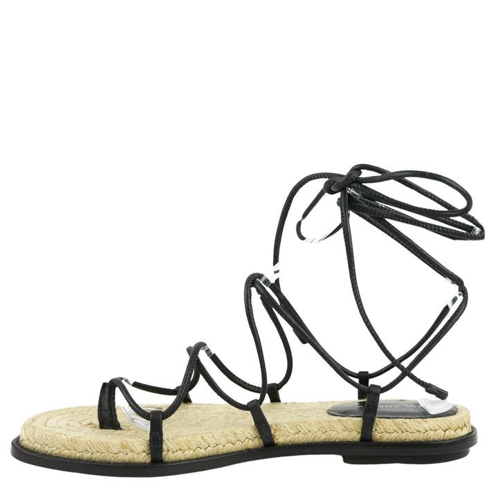 Paul Andrew Wrap It Up Sandals in Black - Discounts on Paul Andrew at UAL