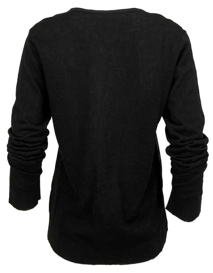 The Row Jheel Cardigan in Black - Discounts on The Row at UAL