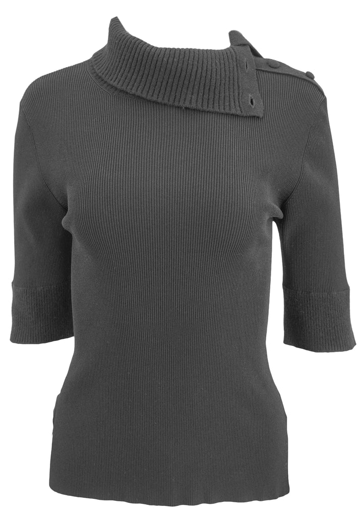 Proenza Schouler White Label Daxton Sweater in Black