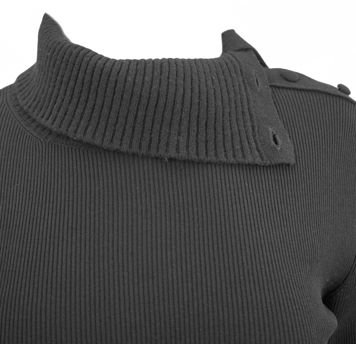 Proenza Schouler White Label Daxton Sweater in Black