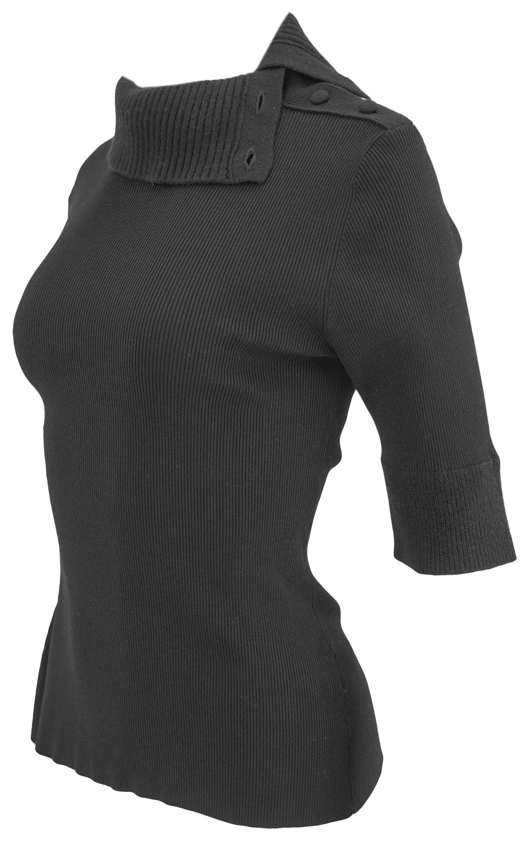 Proenza Schouler White Label Daxton Sweater in Black