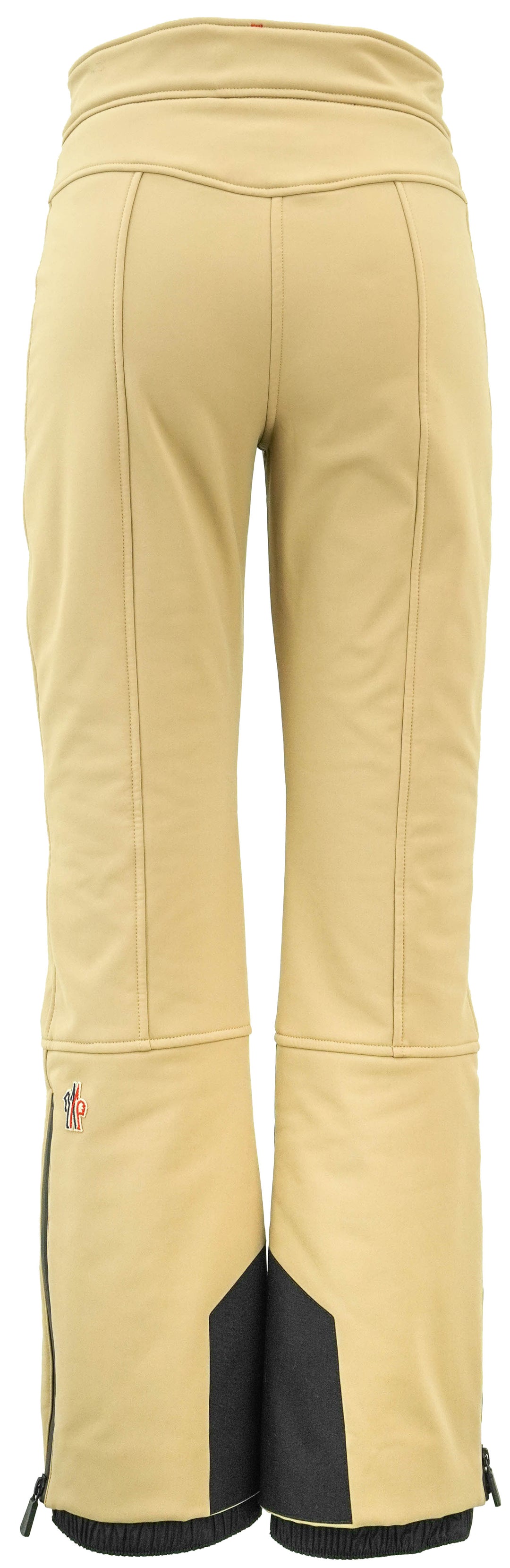 Moncler Grenoble Straight Leg Ski Pants in Beige - Discounts on Moncler at UAL