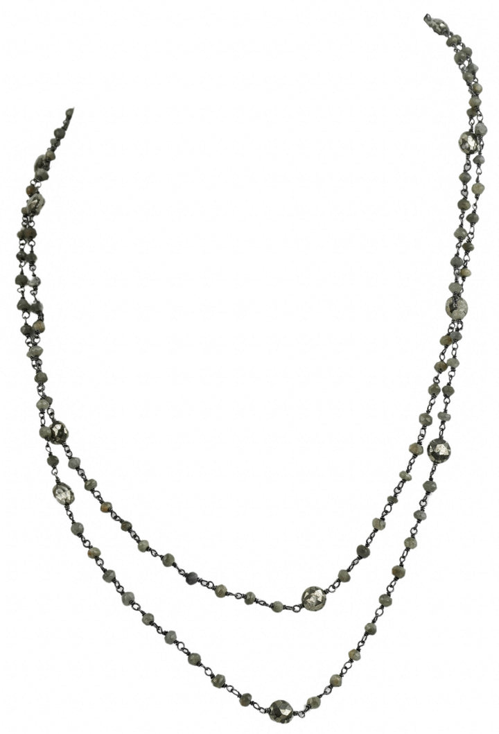 Ela Rae Diana Long Necklace in Catseye - Discounts on Ela Rae at UAL