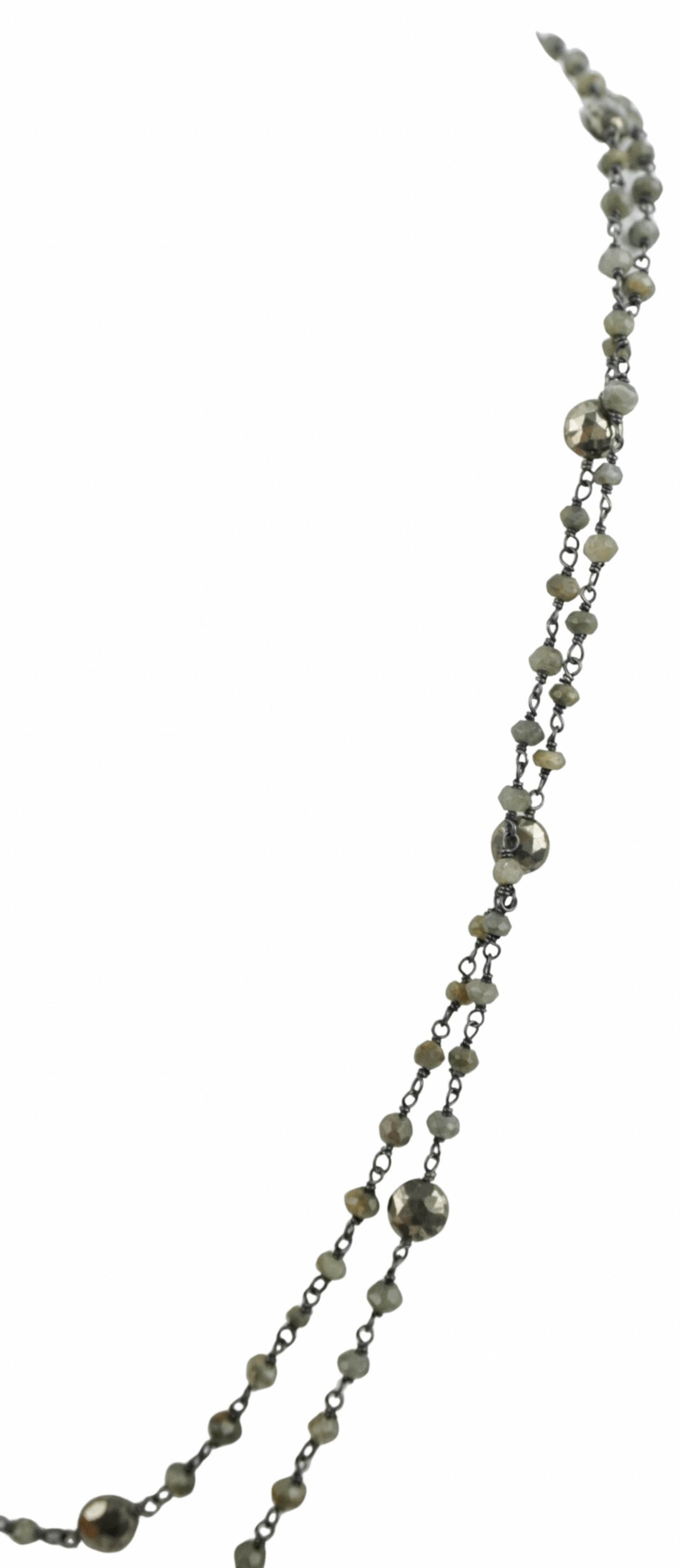 Ela Rae Diana Long Necklace in Catseye - Discounts on Ela Rae at UAL