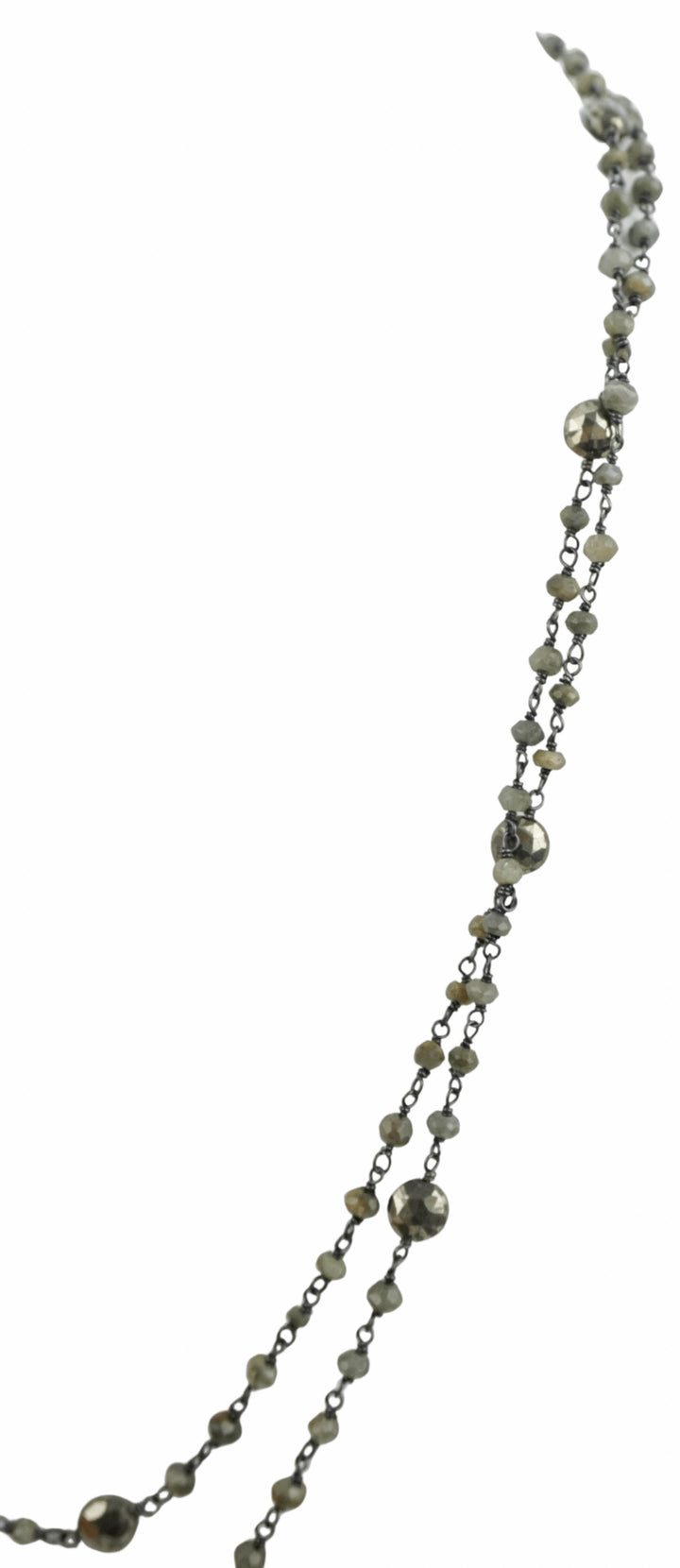 Ela Rae Diana Long Necklace in Catseye - Discounts on Ela Rae at UAL