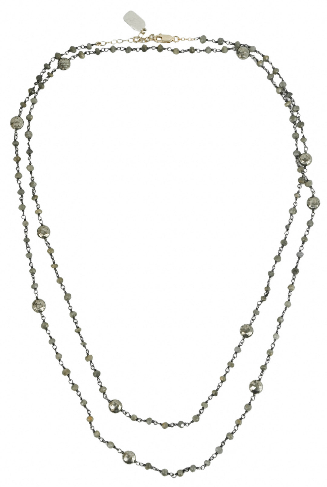 Ela Rae Diana Long Necklace in Catseye - Discounts on Ela Rae at UAL