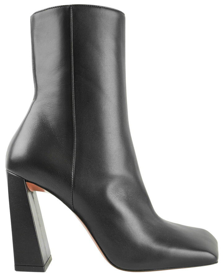 Amina Muaddi Marine Boots in Black - Discounts on Amina Muaddi at UAL