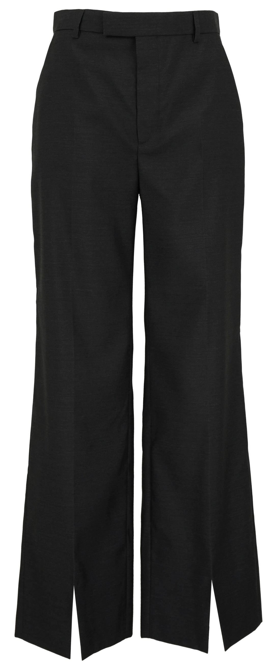 Gucci Split Hem Trousers in Deep Grey - Discounts on Gucci at UAL