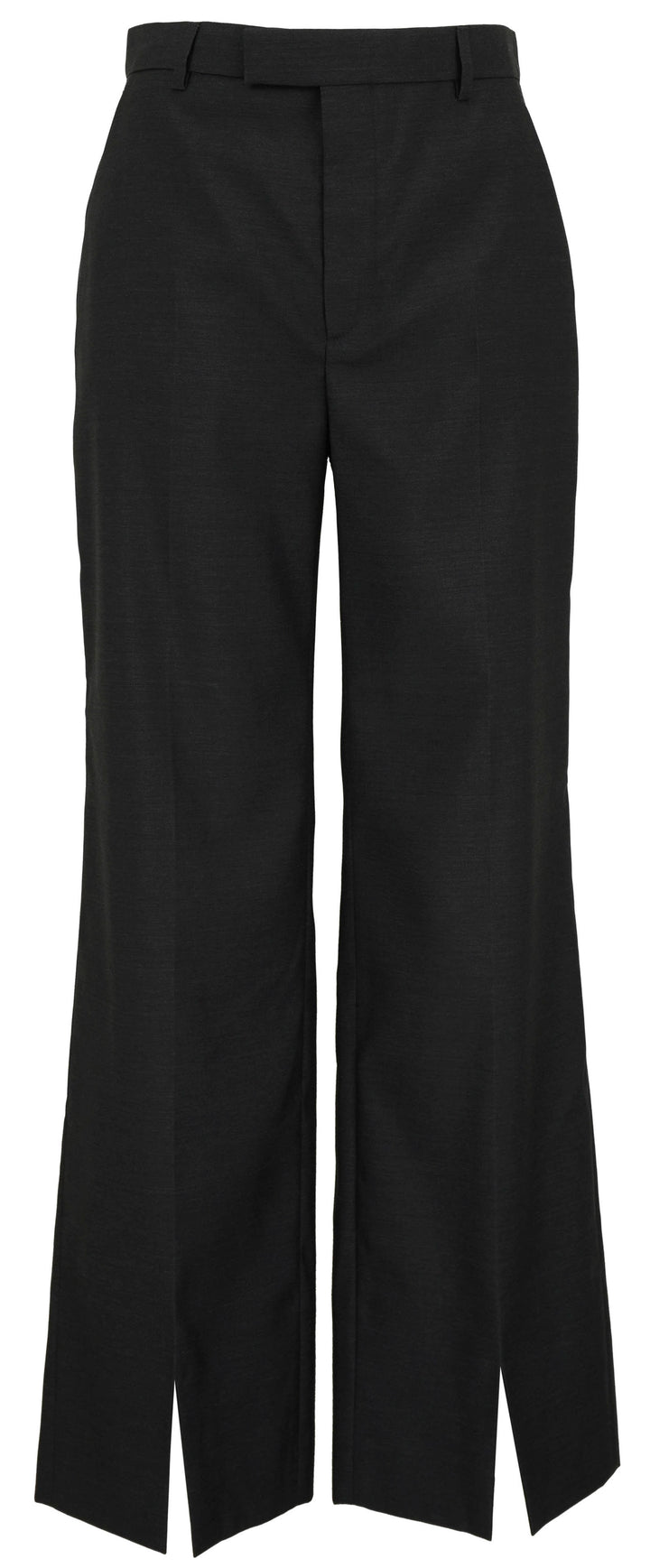 Gucci Split Hem Trousers in Deep Grey - Discounts on Gucci at UAL
