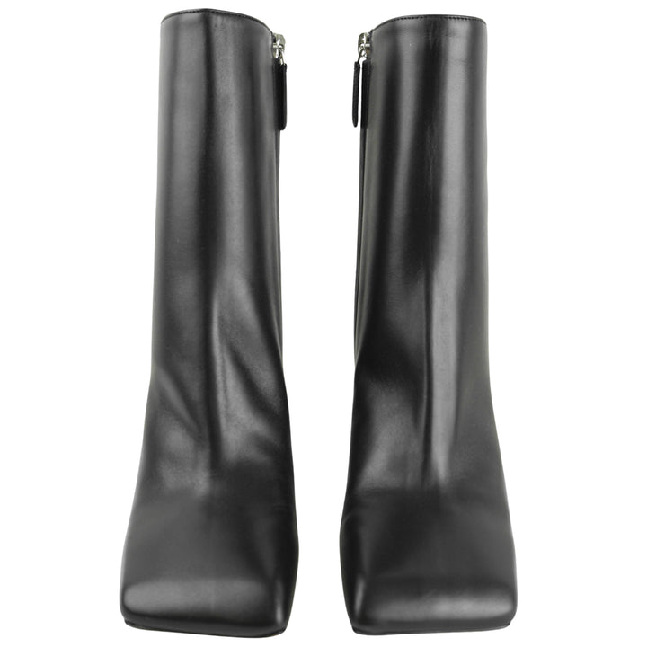 Amina Muaddi Marine Boots in Black - Discounts on Amina Muaddi at UAL