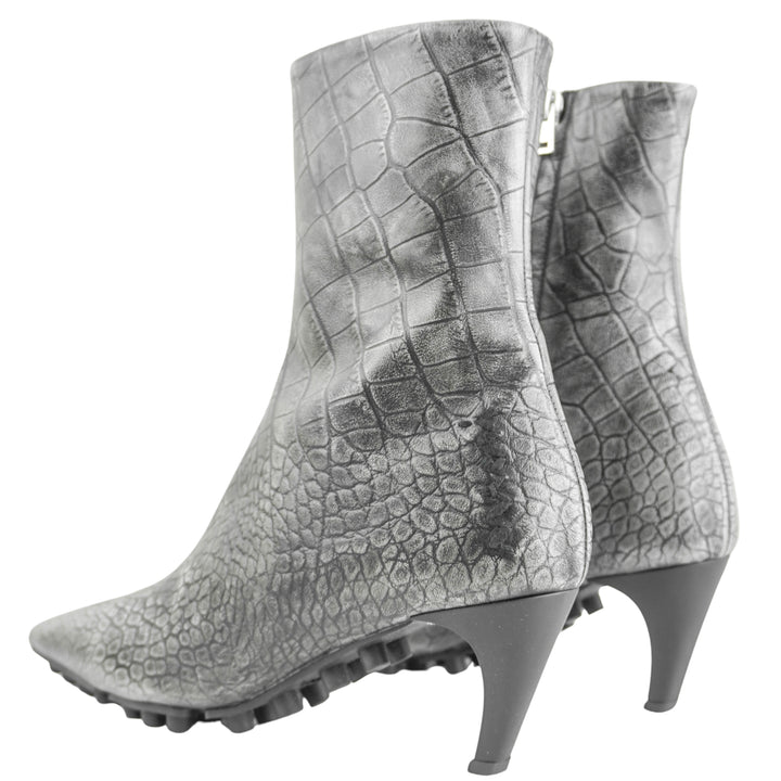 Marni Spiked Ankle Boots in Grey - Discounts on Marni at UAL