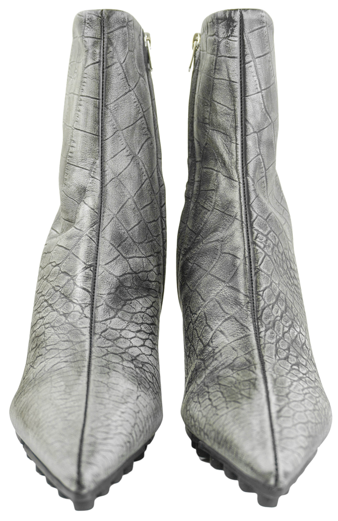 Marni Spiked Ankle Boots in Grey - Discounts on Marni at UAL