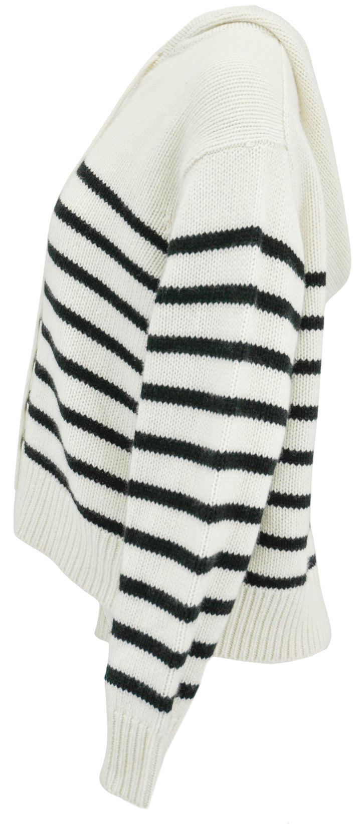 Nili Lotan Noemi Stripe Sweater in White/Black
