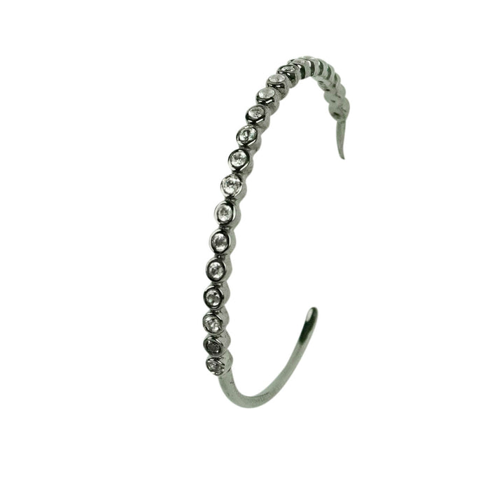 Ela Rae Small Bezel Hoop Earrings - Discounts on Ela Rae at UAL
