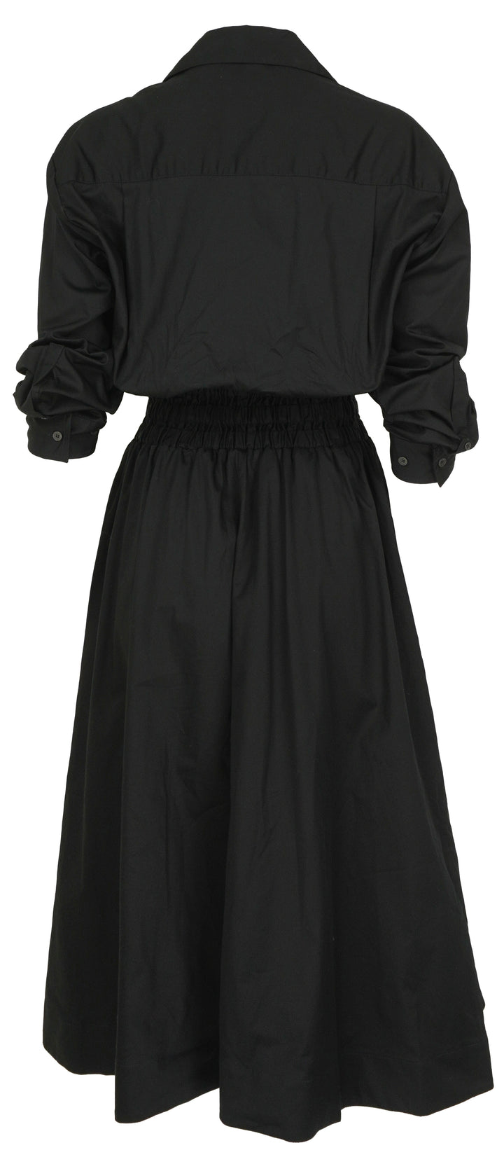 Eudon Choi Teresa Shirt Dress in Black - Discounts on Eudon Choi at UAL