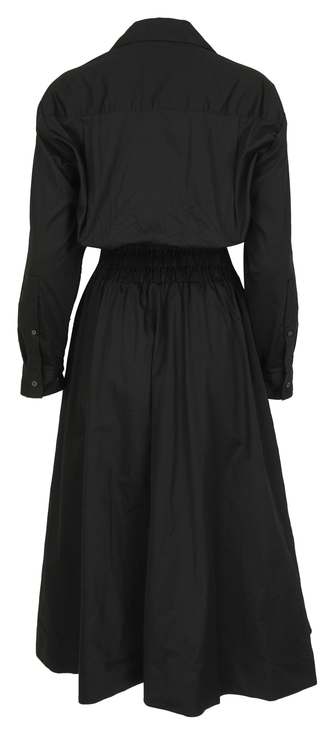 Eudon Choi Teresa Shirt Dress in Black - Discounts on Eudon Choi at UAL