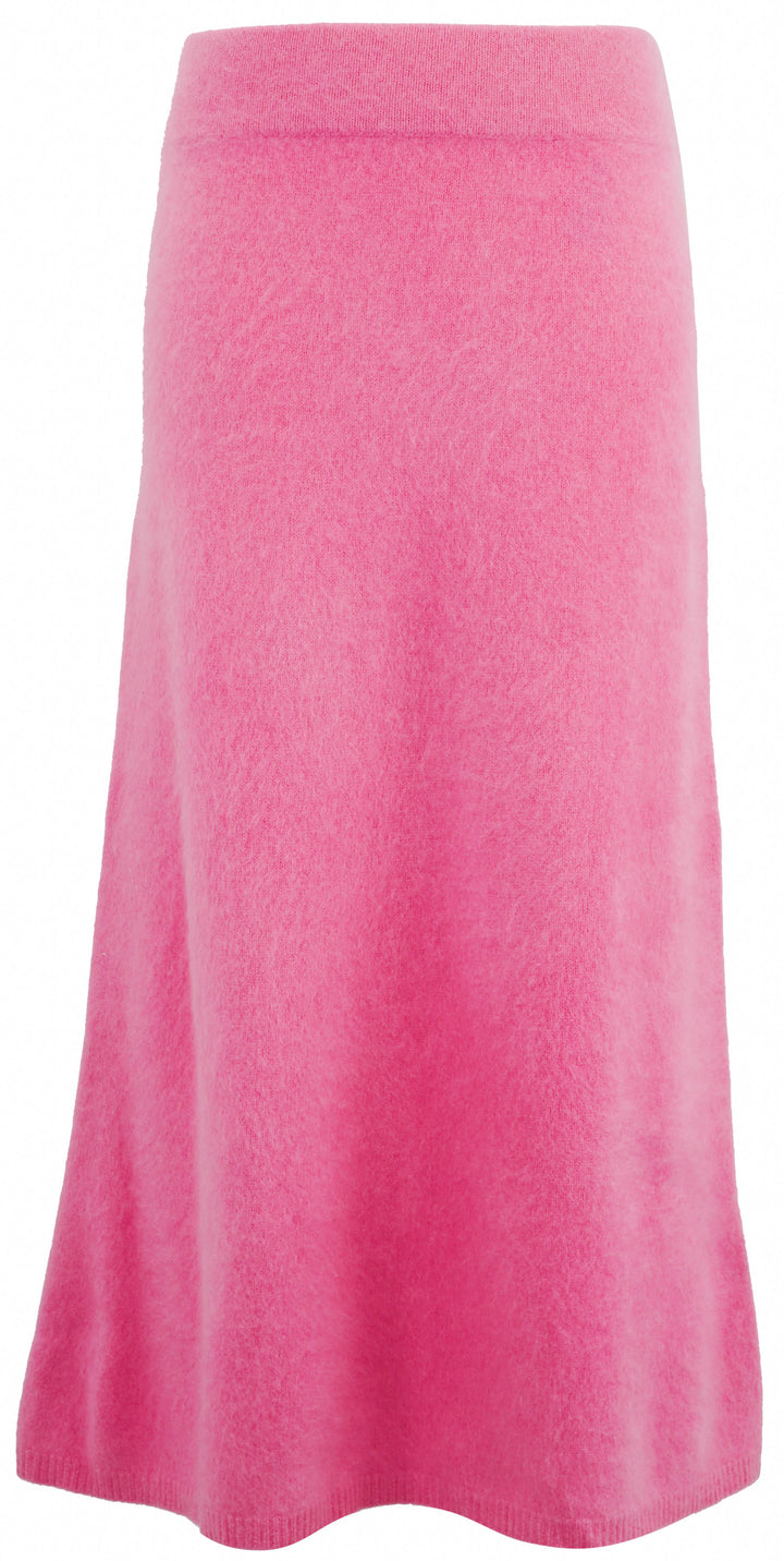 Lisa Yang Asta Skirt in Bright Rosa Brushed - Discounts on Lisa Yang at UAL