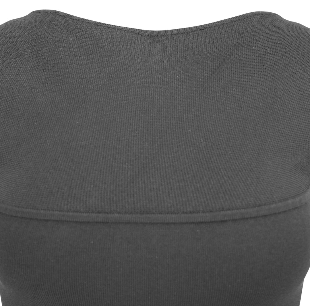 Khaite Basile Knit Bodysuit in Black