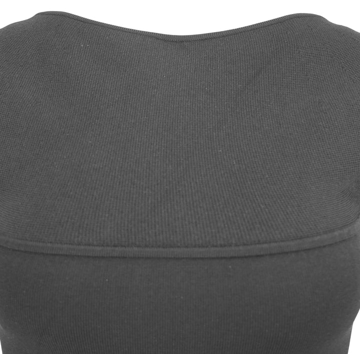 Khaite Basile Knit Bodysuit in Black
