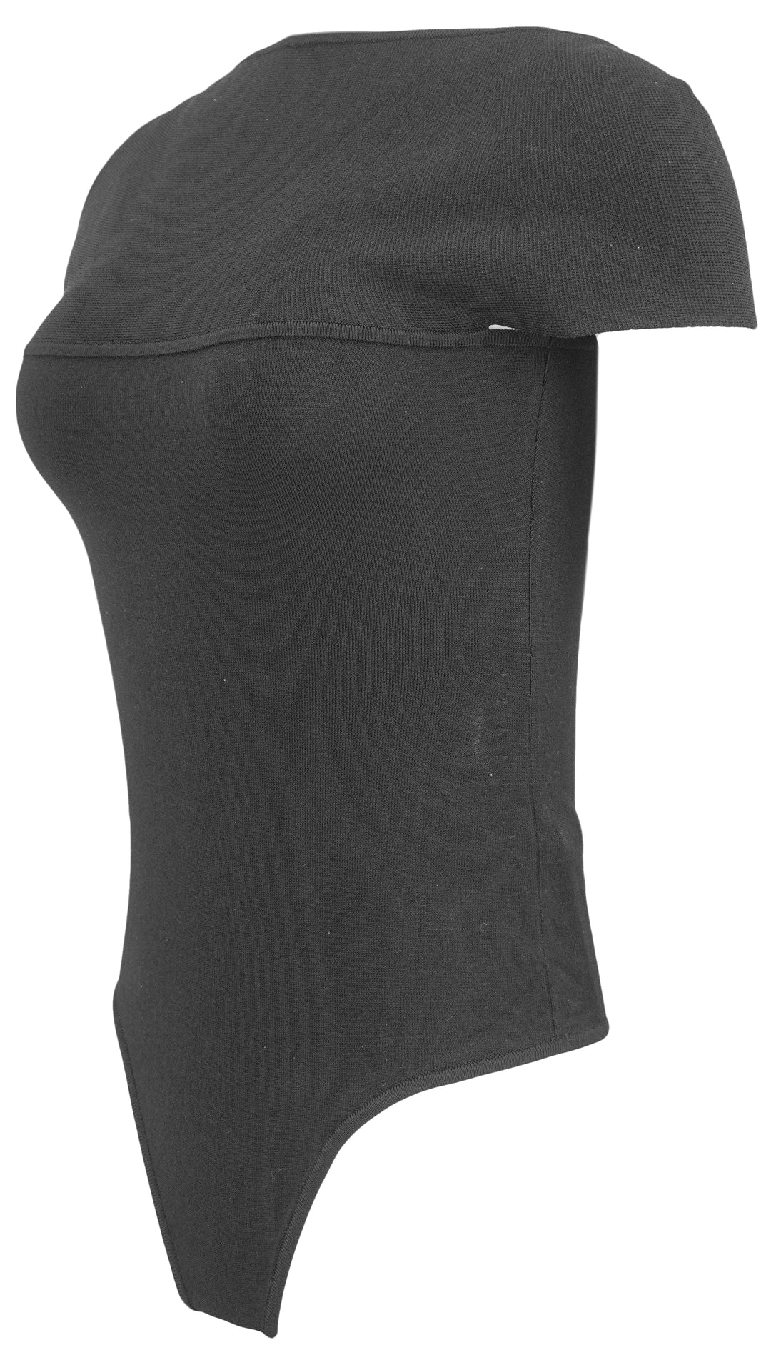 Khaite Basile Knit Bodysuit in Black