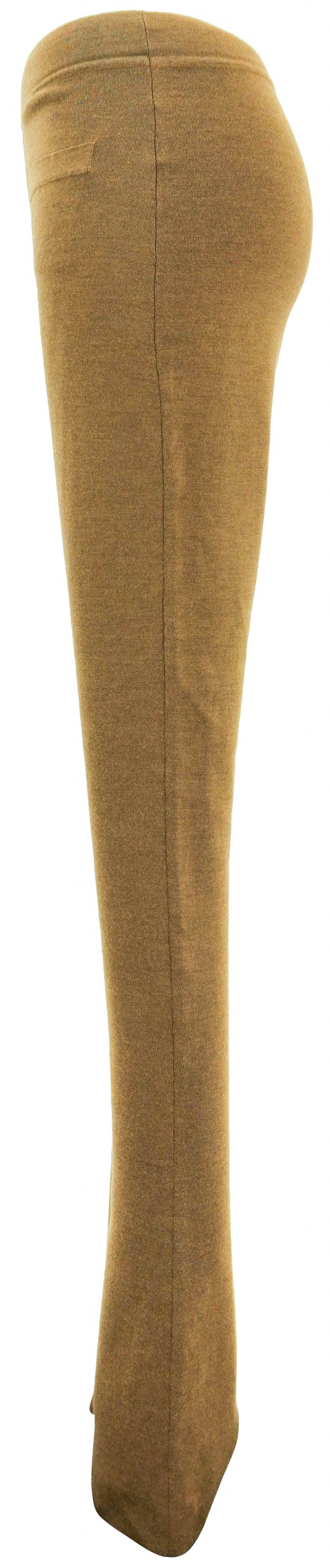 Saint Laurent Wool Flare Sweatpants in Brown - Discounts on Saint Laurent at UAL