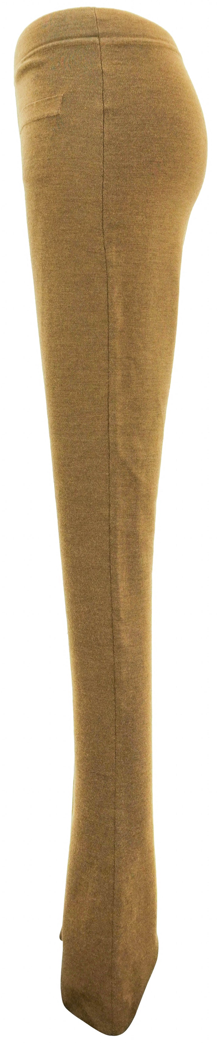Saint Laurent Wool Flare Sweatpants in Brown - Discounts on Saint Laurent at UAL