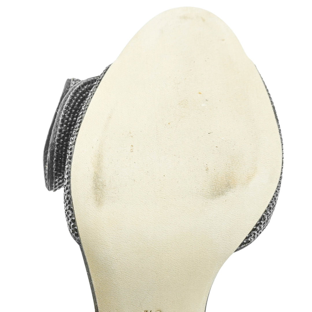 Badgley Mischka Embellished Heels in Black - Discounts on Badgley Mischka at UAL