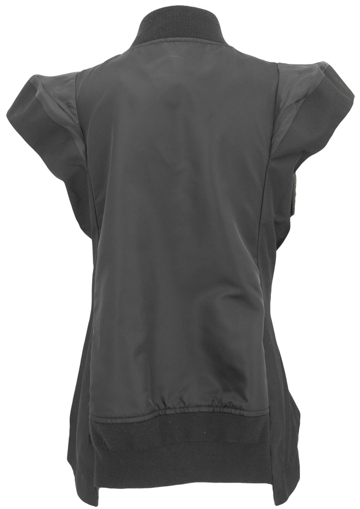 Sacai Nylon Vest in Black