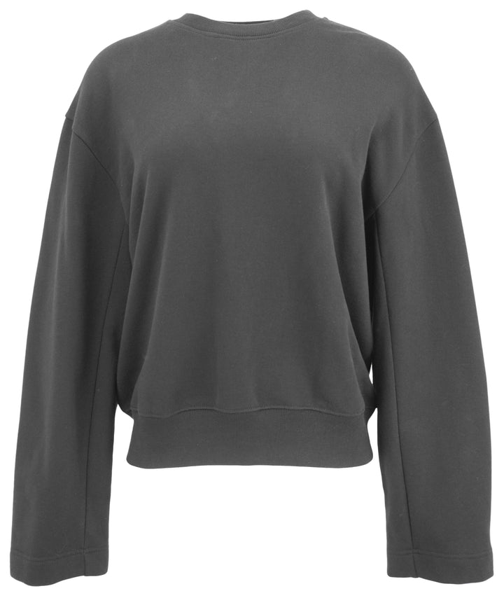 Dries Van Noten Snap Sleeve Sweatshirt in Black