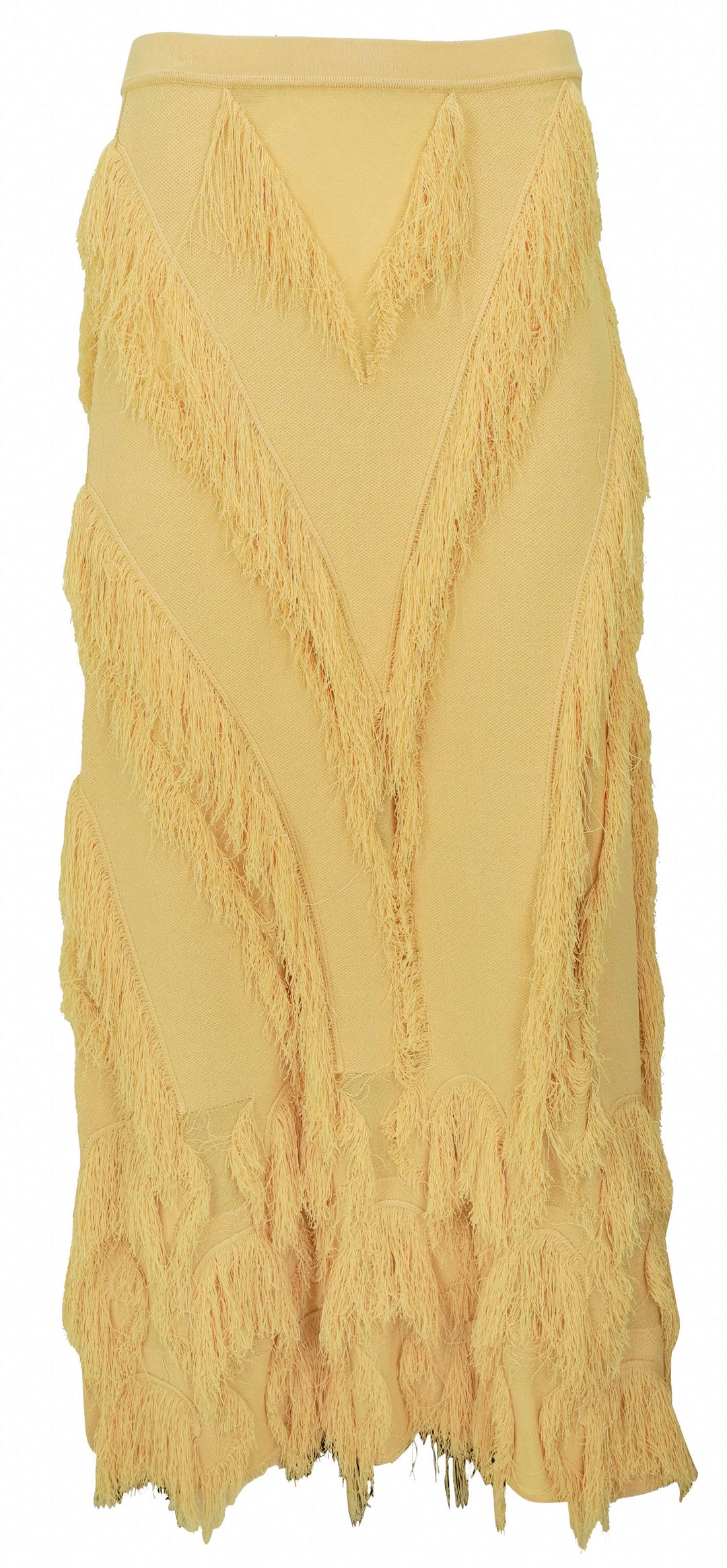 Ulla Johnson Astrid Knit Maxi Skirt in Yellow - Discounts on Ulla Johnson at UAL