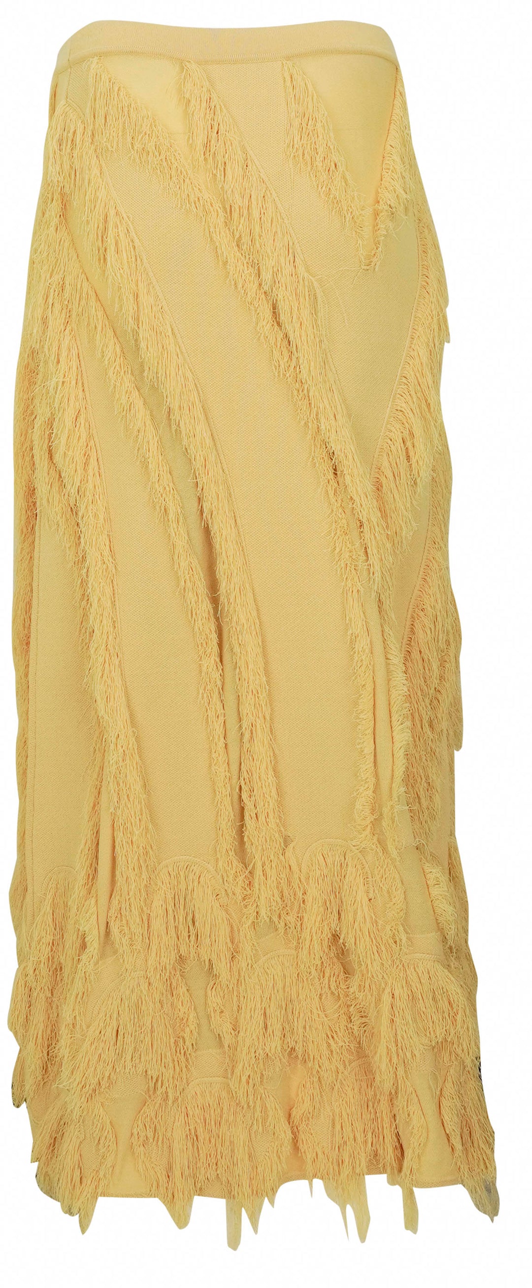 Ulla Johnson Astrid Knit Maxi Skirt in Yellow - Discounts on Ulla Johnson at UAL