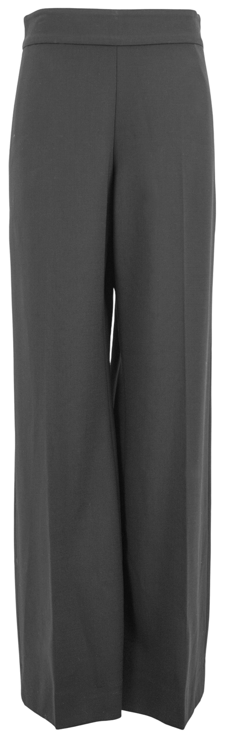 Carolina Herrera High Waisted Wide Leg Pants in Black - Discounts on Carolina Herrera at UAL