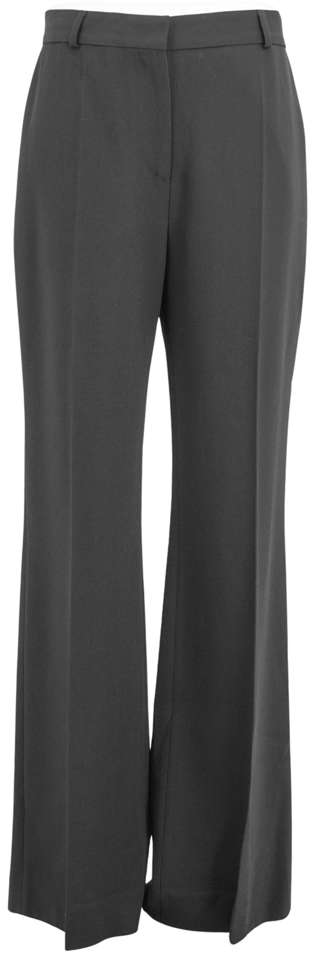 Toteme Flared Evening Trousers in Black - Discounts on Toteme at UAL