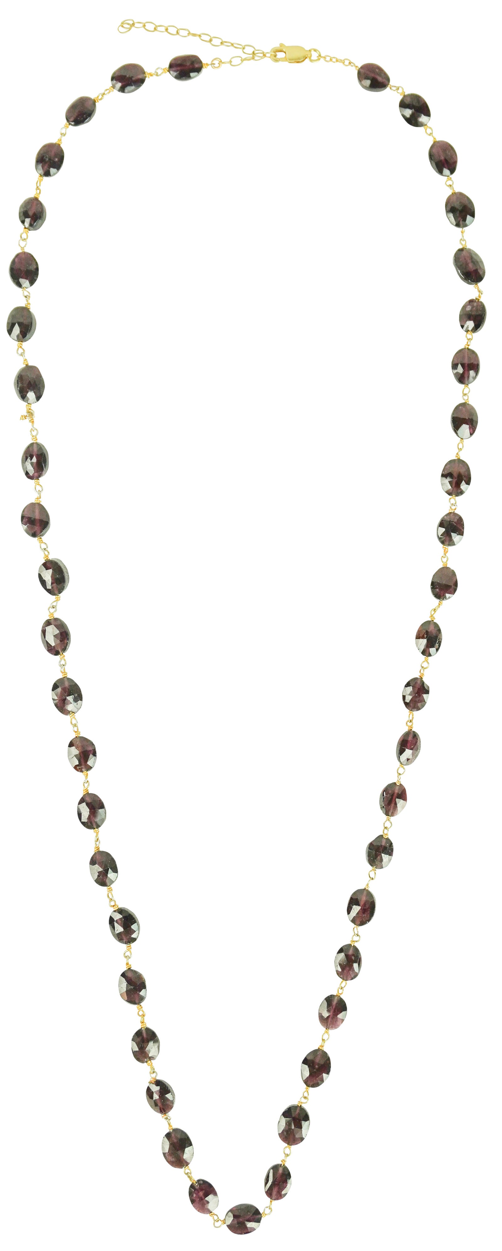 Ela Rae Necklace in Garnet - Discounts on Ela Rae at UAL