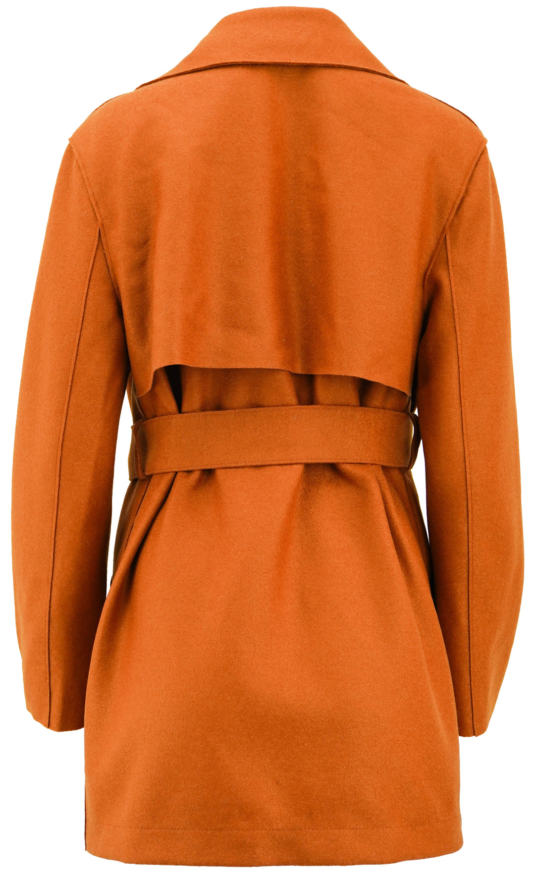 Harris Wharf London Coat in Rust - Discounts on Harris Wharf London at UAL