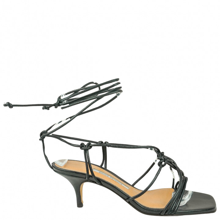 Emme Parsons Festa Sandals in Black - Discounts on Emme Parsons at UAL