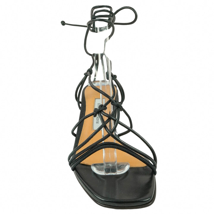Emme Parsons Festa Sandals in Black - Discounts on Emme Parsons at UAL