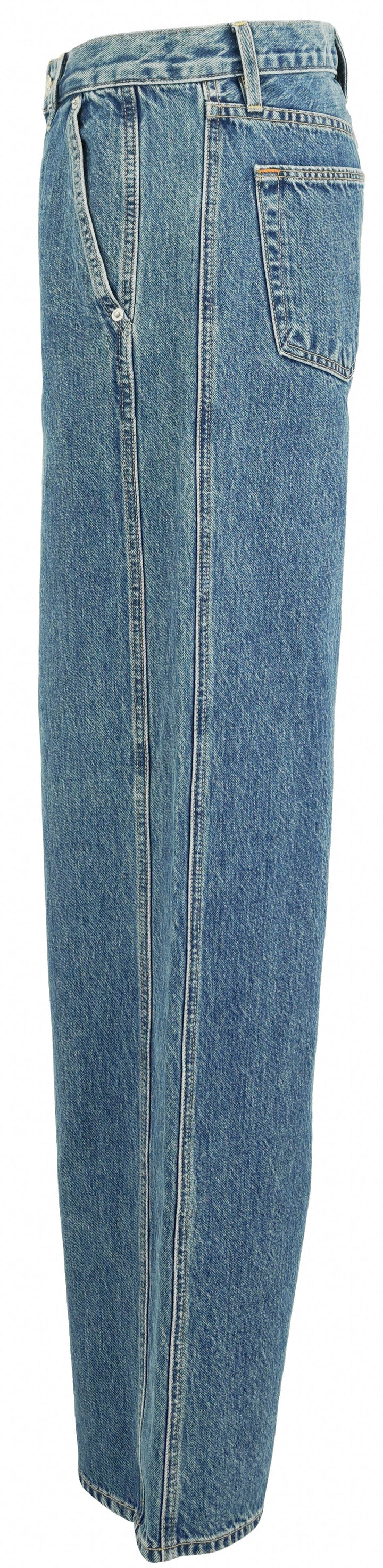 SLVRLAKE Mica Double Seam Jeans in Satisfaction