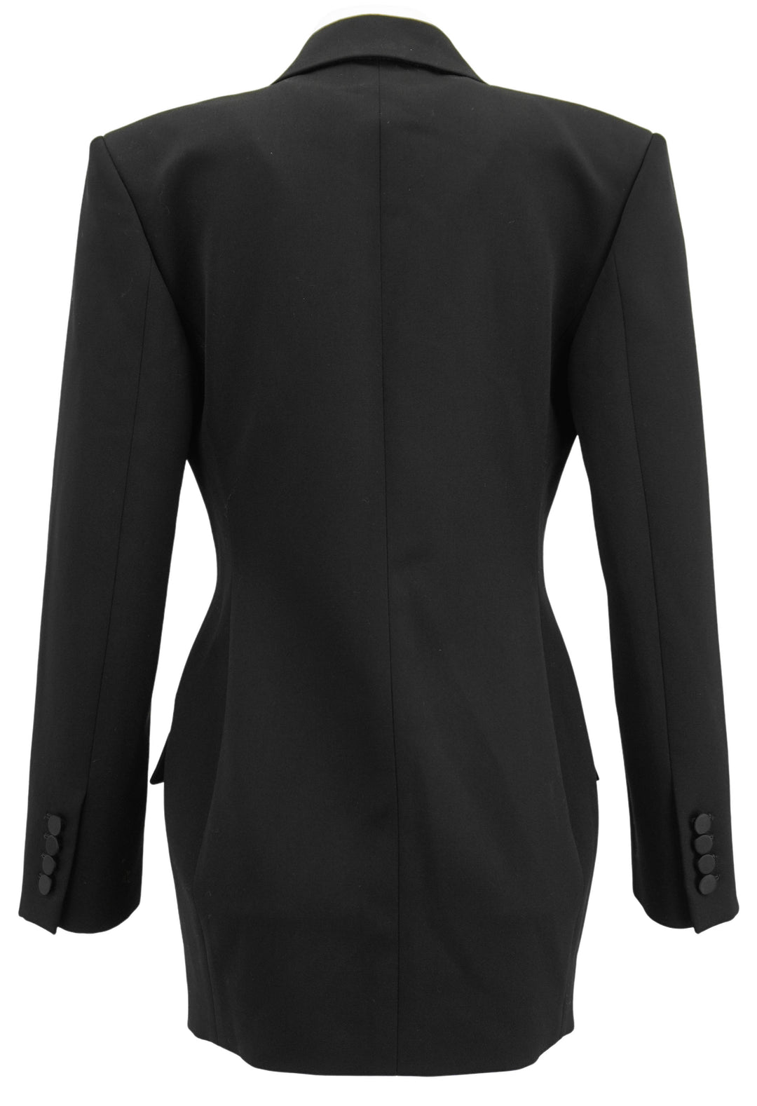 Saint Laurent Double Breasted Blazer in Black - Discounts on Saint Laurent at UAL