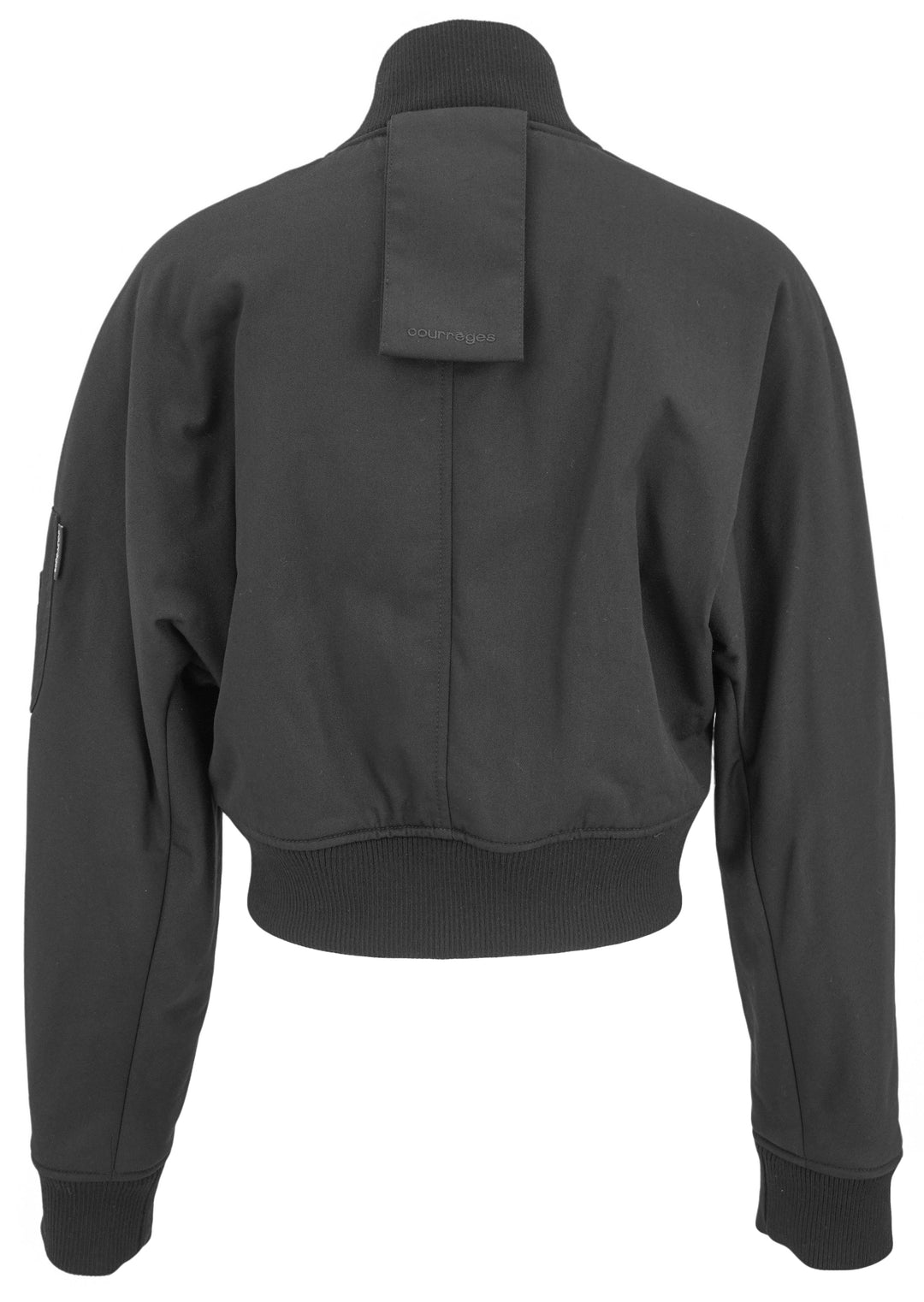 Courrèges Scuba Bomber Jacket in Black