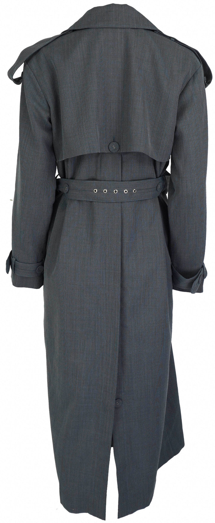 Proenza Schouler White Label Trench Coat in Slate Blue